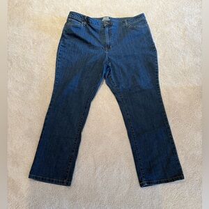 L.L. Bean Women's Dark Blue Jeans